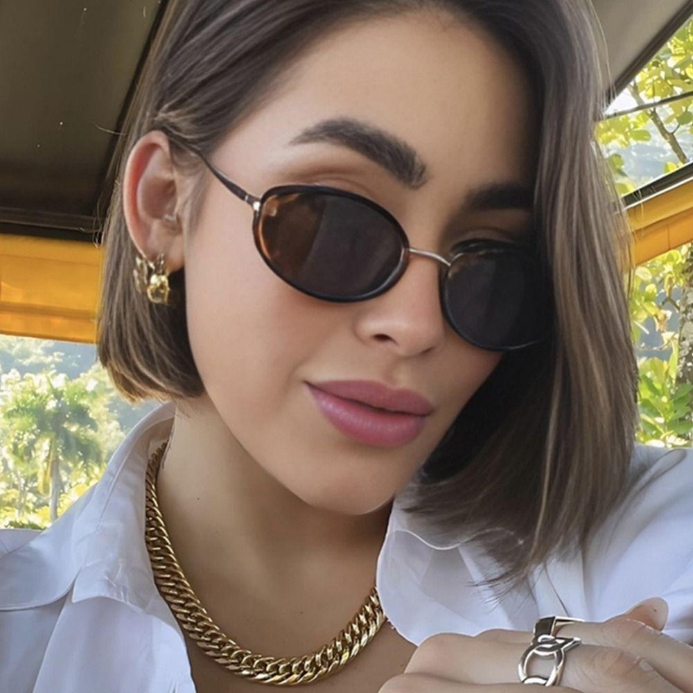 Trendy Fashion Small Frame Sunglasses UV Protection Women Sunglasses Summer Shades  for Women & Men