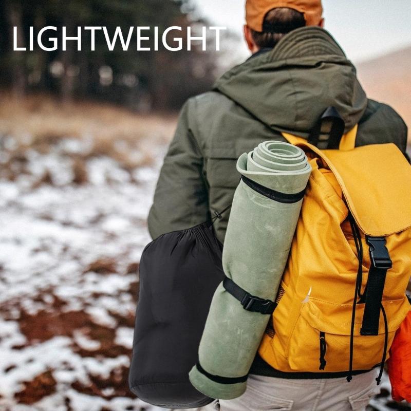 USB Heated Camping Sleeps Bag For Adults 4 Heat Zones Adjustable Hood Light Weight Polyester Outdoor Use