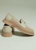 Women's Loafers Krula 6907 36 Beige Textile