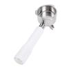 51mm Coffee Portafilter Universal Fit SUS Stainless Steel 3 Ears Coffee Portafilter for Coffee Machines White