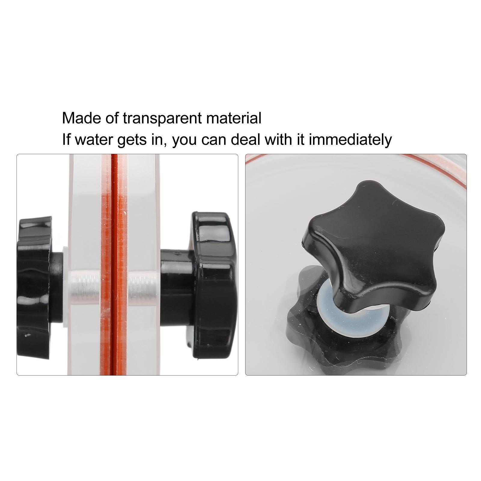 Record Label Saver Record Cln Saver Waterproof Transparent Record Clning Protective Clip Clamp