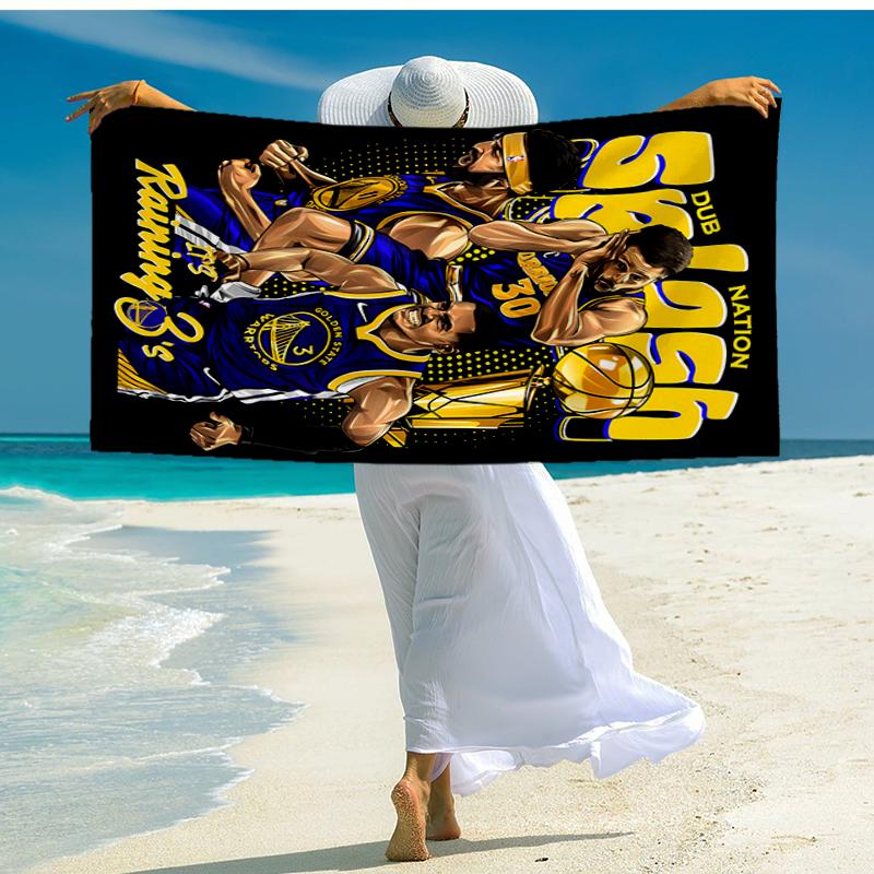 Curry Fashion Beach Towel: Ideal for Summer Adventures Soft, Absorbent and Quick Drying Suitable for Swimming and Bathing
