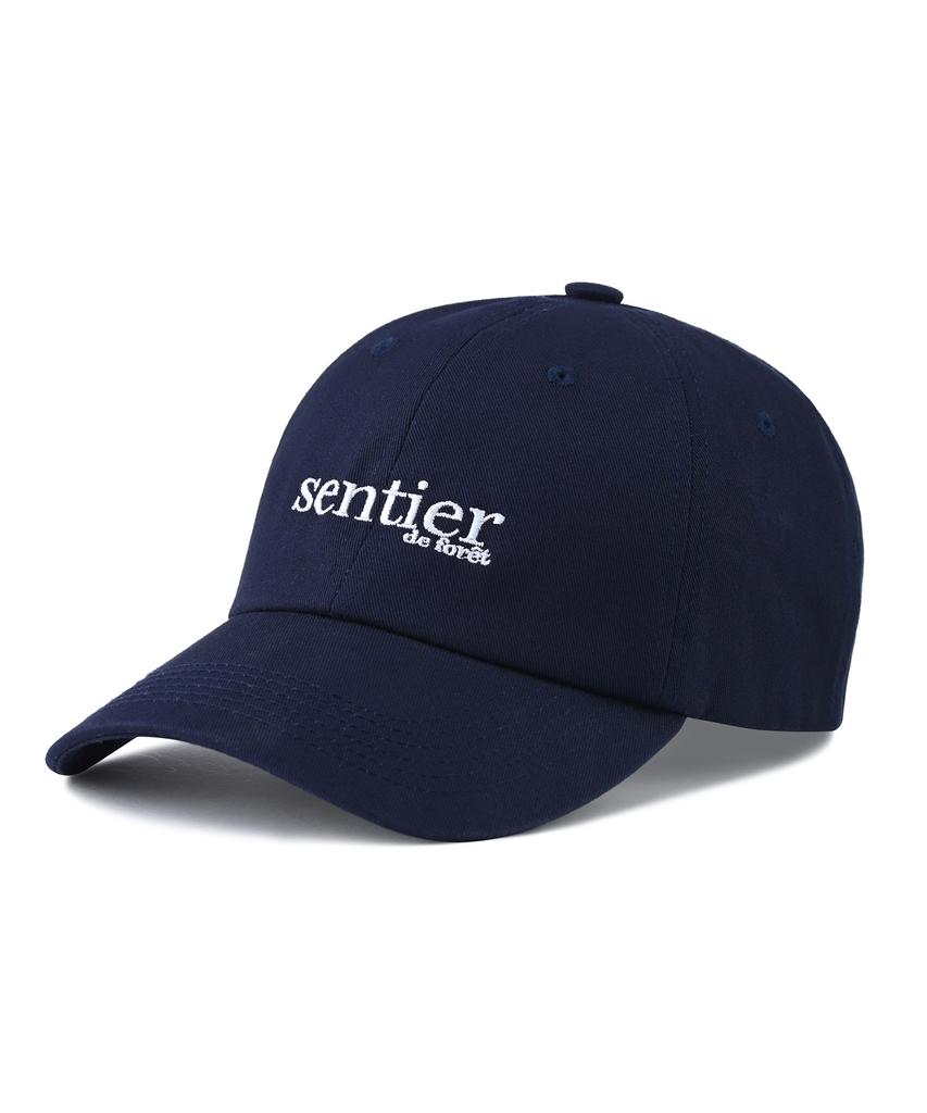 Sentieleu Signature Lettering Ball Cap (Navy)