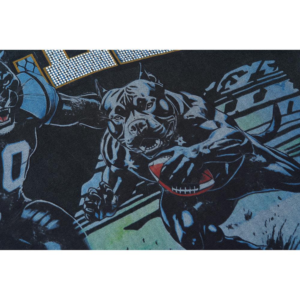 V567 Vale Forever Valley Sport TEE Summer Street Trendy T-shirt Hot Stamping High-quality Trendy T-shirt Short Sleeved