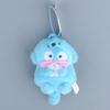 Ugly Hanton Fish Cross Dressing Otter Hold Shell Plush Pendant Keychain Doll