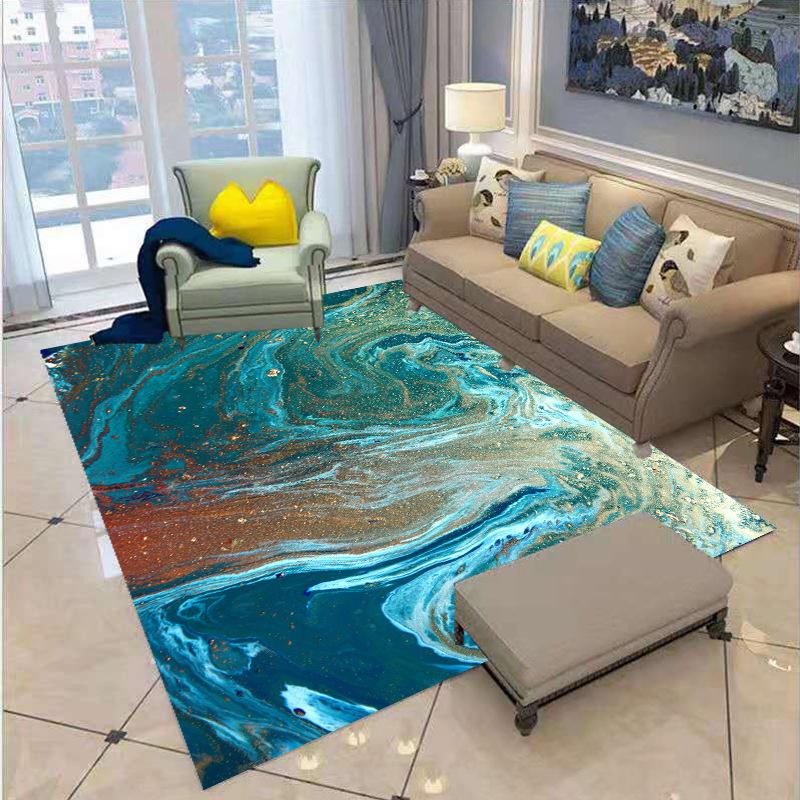 Living Room Carpet Modern and Simple Living Room Coffee Table Mat Carpet Bedroom Bedside Carpet