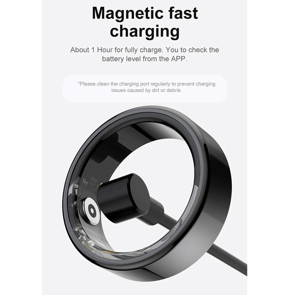 IP68 Waterproof Intelligent Sleep Tracker Fitness Tracker Finger Ring  Jewelry Gifts