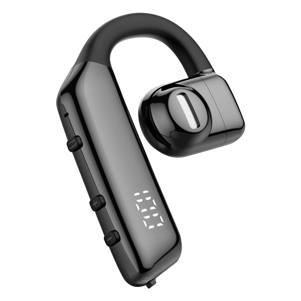 

I5 Single Ear Wireless Bluetooth-compatible Headset 180-Degree Rotating Earphone OWS Bone Conduction Headphone (No CE) A