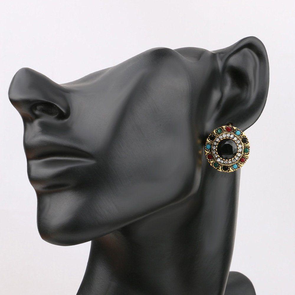 Fashion Jewellery Antique Tops Stud Traditional Stylish Fancy Earrings For Women & Girls(Multi-Colour)