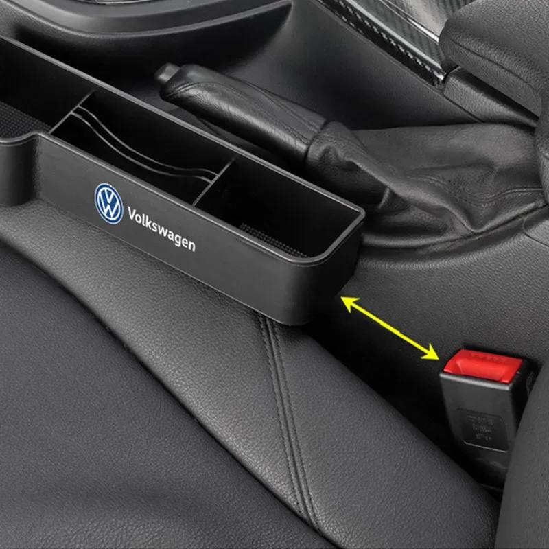 For VOLKSWAGEN VW Car Seat Gap Storage Box Holder Case for Volkswagen Passat Santana Golf Bora Jetta CC Beetle Scirocco Magotan
