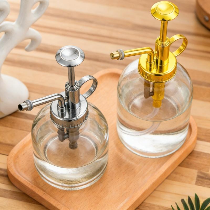 Household Glass Watering Can220ml-360mlSprayer Succulent Plant Watering Artifact Gardening Tool