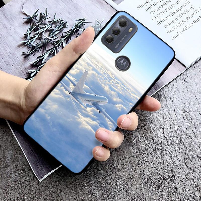 

Airplane Case For Motorola Moto G84 G85 G04S G34 G14 G64 G54 G53 G72 G32 G13 G60 G10 G20 G30 G24 Power E14 Moto G60