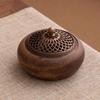 Vintage Wooden Incense Burner Mosquito Coil Incense Holder Solid Wood Incense Burner Home Aromatherapy  Creative Creative Gifts