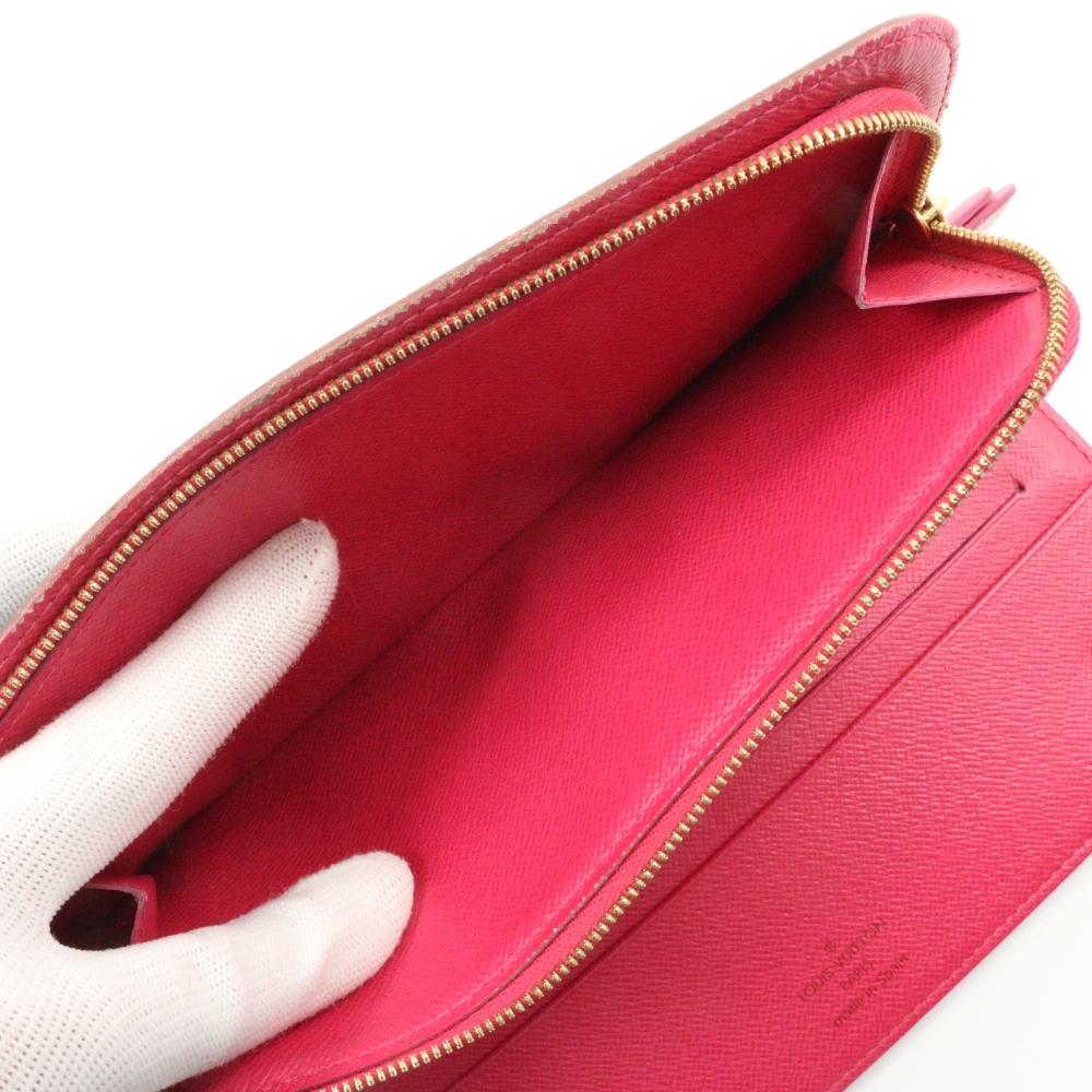 Louis Vuitton Portefeiulle Unsolit Purse M93754 Grenard Black / Pink Monogram Multicolor Women Used