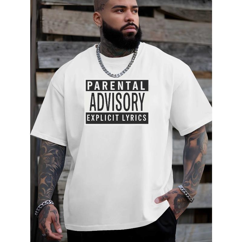 [Printed Design - Not Textured] Men's American Hip-Hop Style Printed Top,with an Inherent Vintage Street Vibe