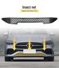Mercedes C-Class Insect-Resistant Mesh Grille Cover - Aluminum Trim