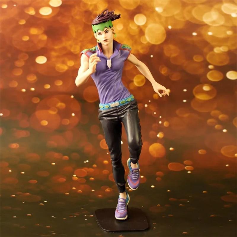 28 CM JoJos Bizarre Adventure Rohan Kishibe PVC Figure Collection Model Toy Gift For Friends