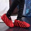 1 Paar Haushalt Flannel Überschuhe Dick Wiederverwendbar Rutschfest Überschuhe Innen Boden Teppich ReinigungsSchuhe Hausschuhe Schutz