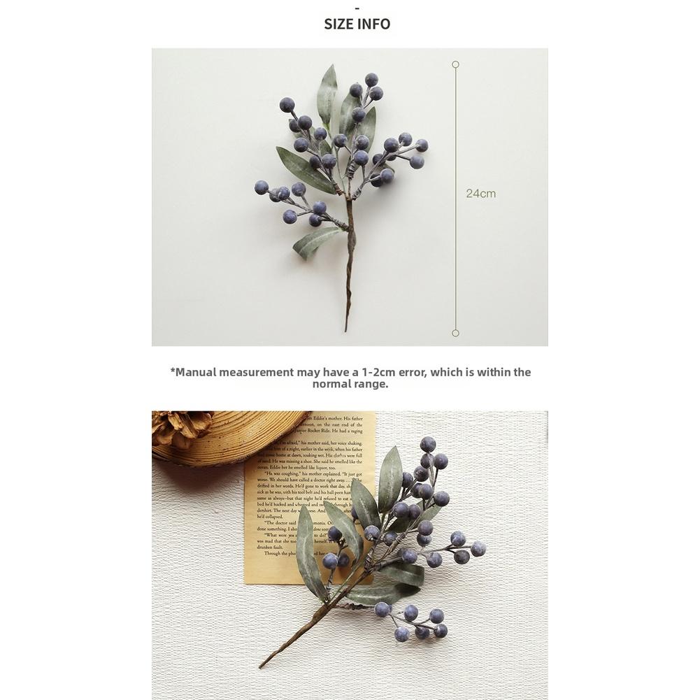 Home Holiday Accessories Artificial Blueberry Decorations Cozy Holiday Setup Cozy Atmosphere Creator For Home Decor