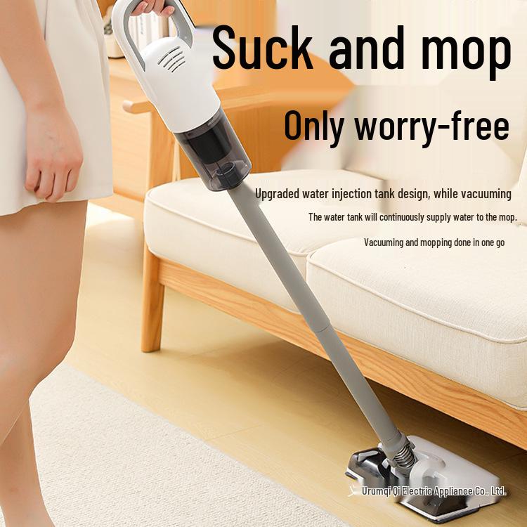 2025 Suction Wireless Vacuum Cleaner: Multifunctional Sweeping & Mopping with Water Tank, Handheld Design.