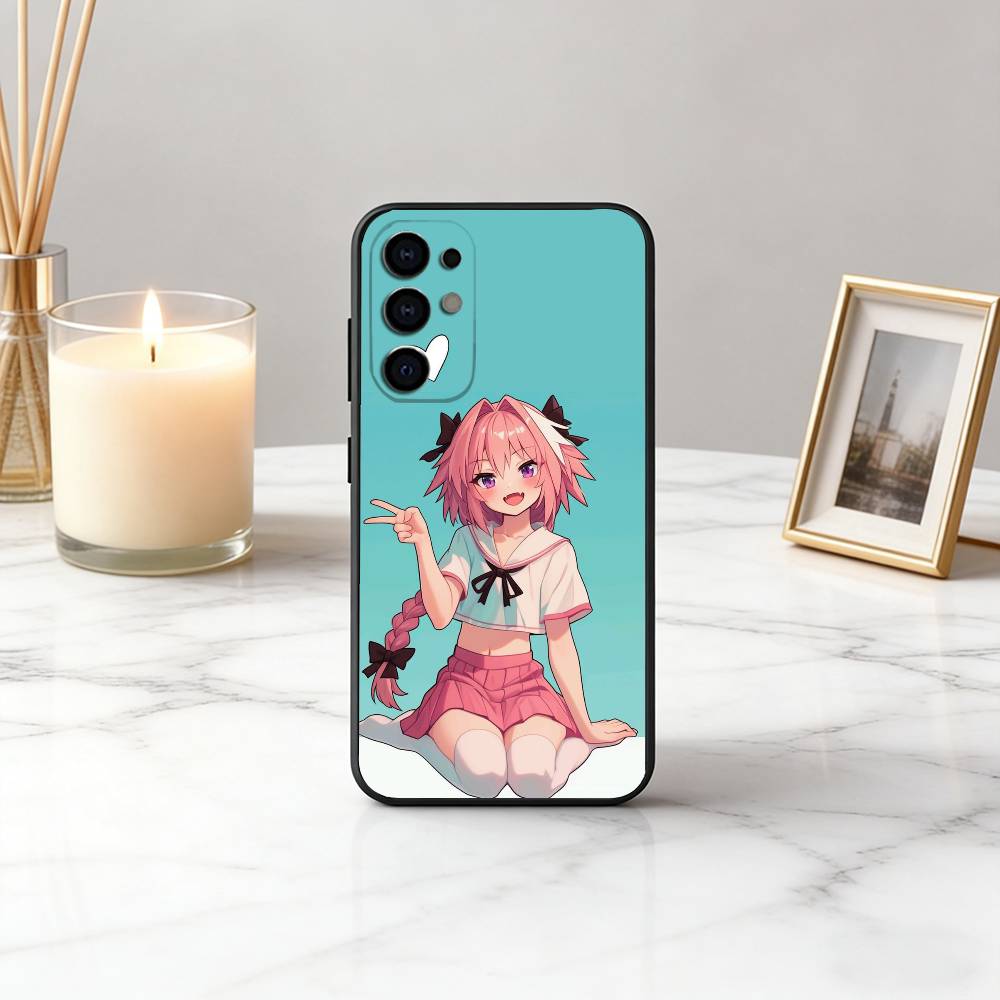 F-Fate A-Apocrypha A-Astolfo-faa-es Phone Case For Samsung S25,S24,S21,S22,S23,S30,Ultra,S20,Plus,Fe,Lite,Note,10,Black Cover