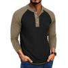 2025 Autumn and Winter New Long-sleeved Men's T-shirt Tops Large Size