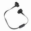 16 Pin Male To Female OBD Extension Cable Adapter Connector With ON OFF Switch