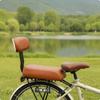 Rear Child Seat with Backrest Cushioned Two-Wheeler Cushion for Kids