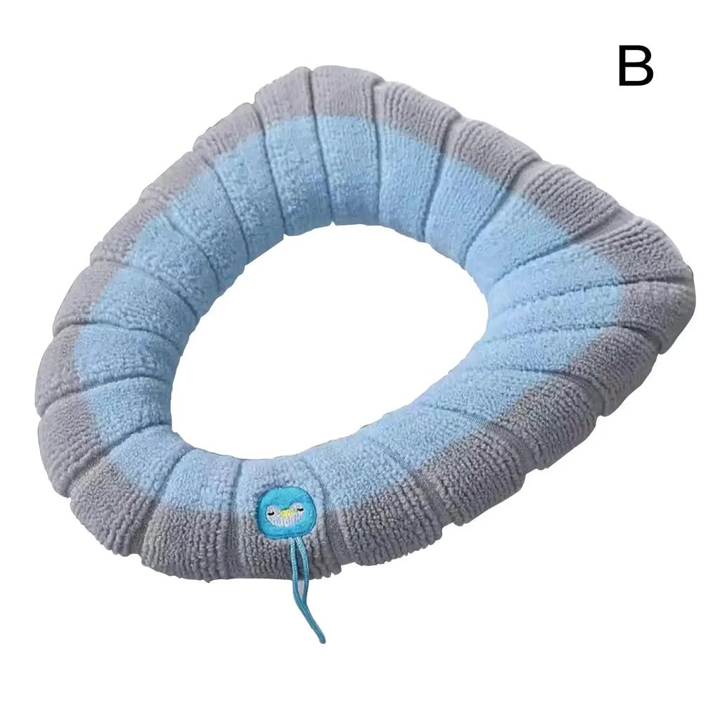 Enclosed Bathroom Accessories D/bathroom Tool Portable Toilet  Cover Disposable Mat Warmer Toilet Lid Wc Handle Cushion Home
