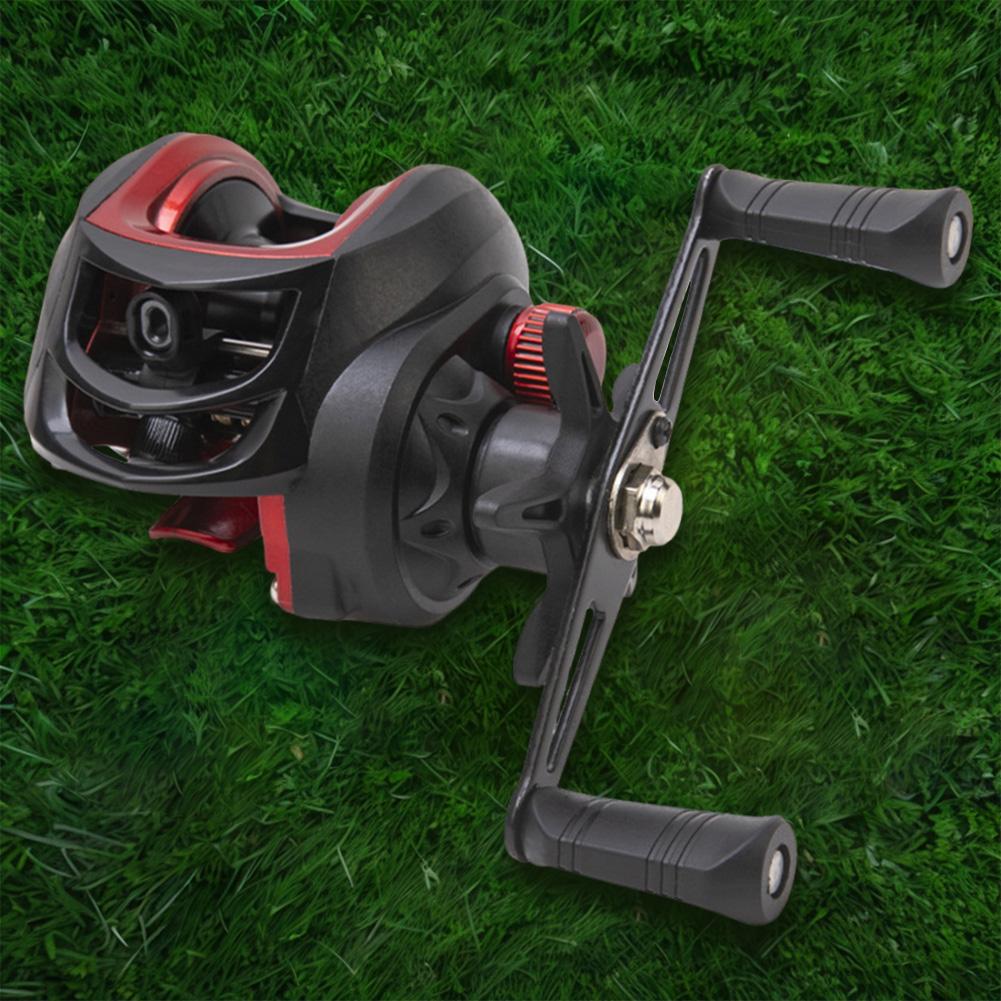 Baitcasting Reel 7.2/1 Gear Ratio Baitcasting Fishing Reel Magnetic Brake System High Speed Fishing Reel Right Left Hand