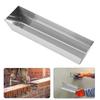 14'' 16'' Steel Mud Pans Sheared Edges For Easy Cutter Cleaning Rustproof Drywall Mud Pans Plastering Tool