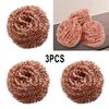 Cleaning Ball Cooper Coated Scourers Tool Nyttig 3 STK