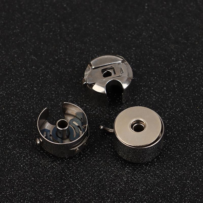 Sewing Machine Bobbin Case Stainless Steel Metal Bobbins For Singer Brother All Front Loading 15 Class Sewing Machines Accessor