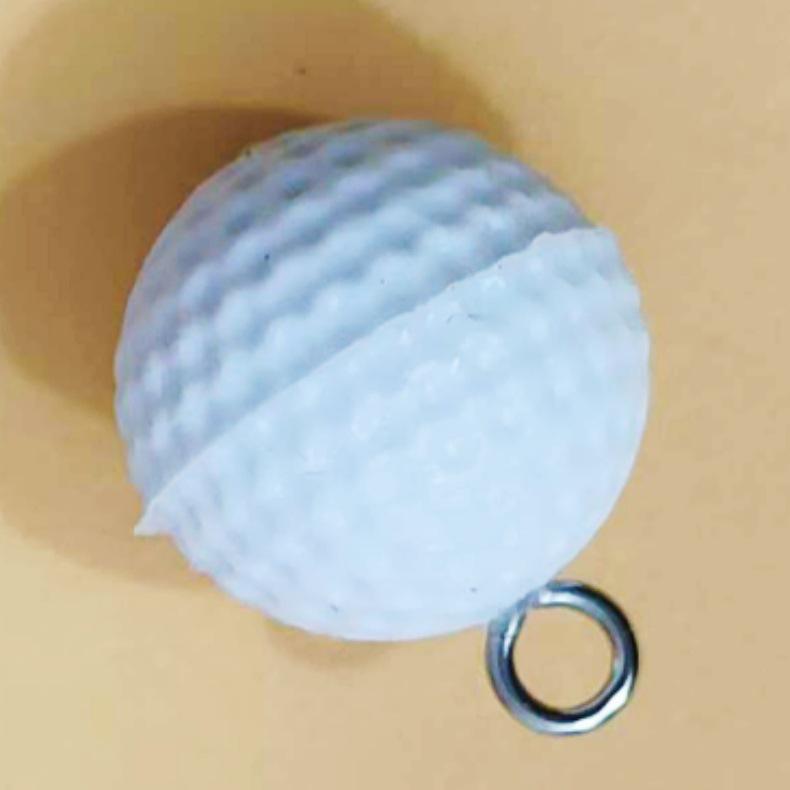 

Golf Ball Keychain Pendant: Year of the Horse Creative Gift Ornament Golf Ball