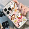 Cute snack line dog for iPhone17promax Apple 16 space phone case 14/13 transparent 15