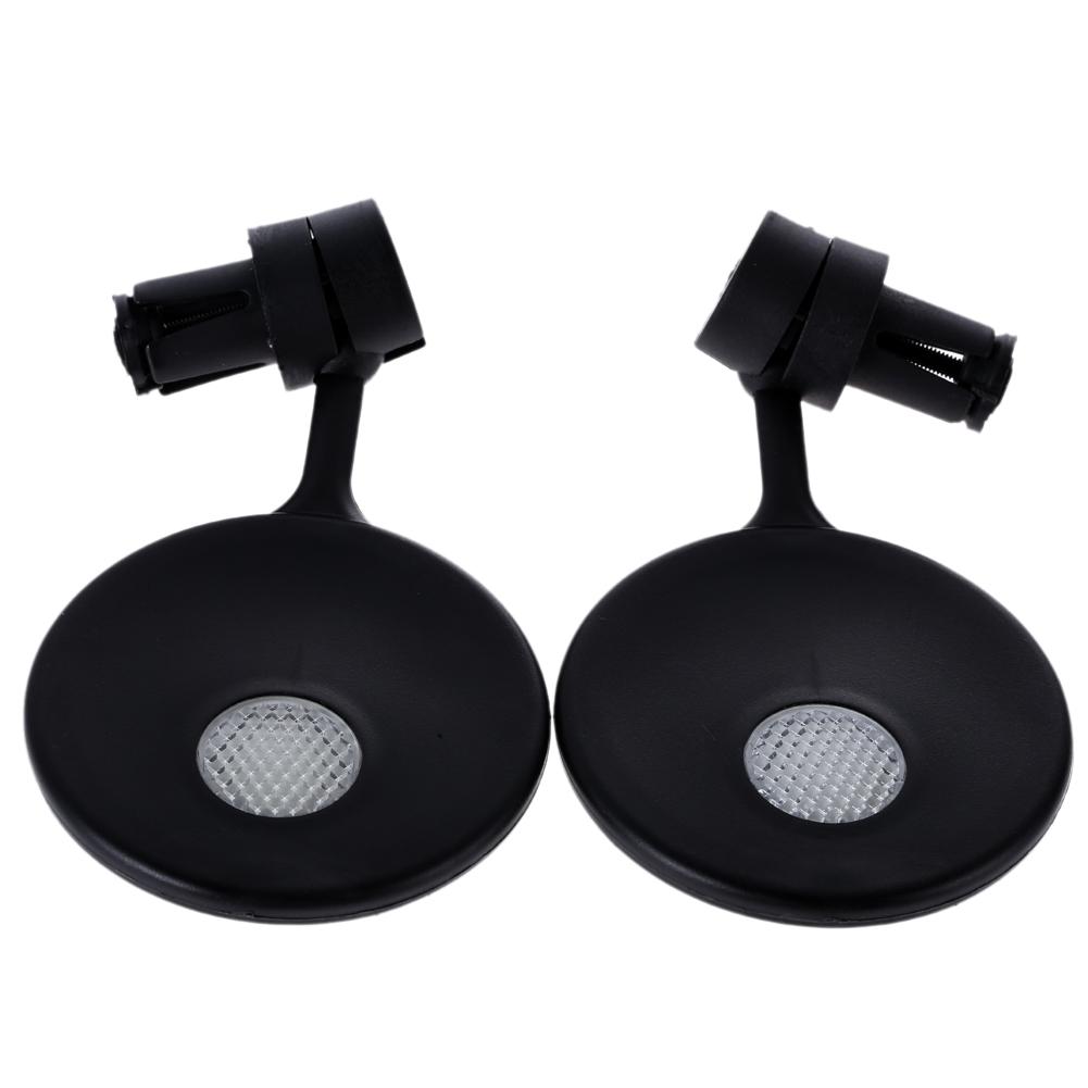 2pcs Handlebar Rearview Mirror Adjustable Bar End Bicycle Mirrors Safe Cycling Rearview Mirror for Outdoor Cycle Biking