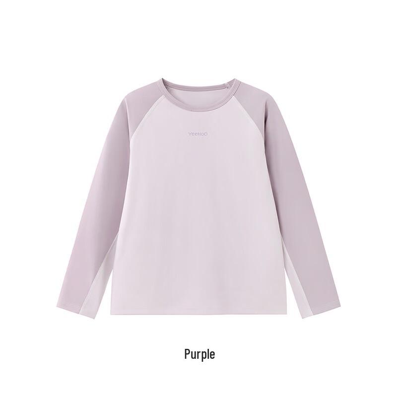 YEEHOO Kids' Unisex Long Sleeve Round Neck T-Shirt