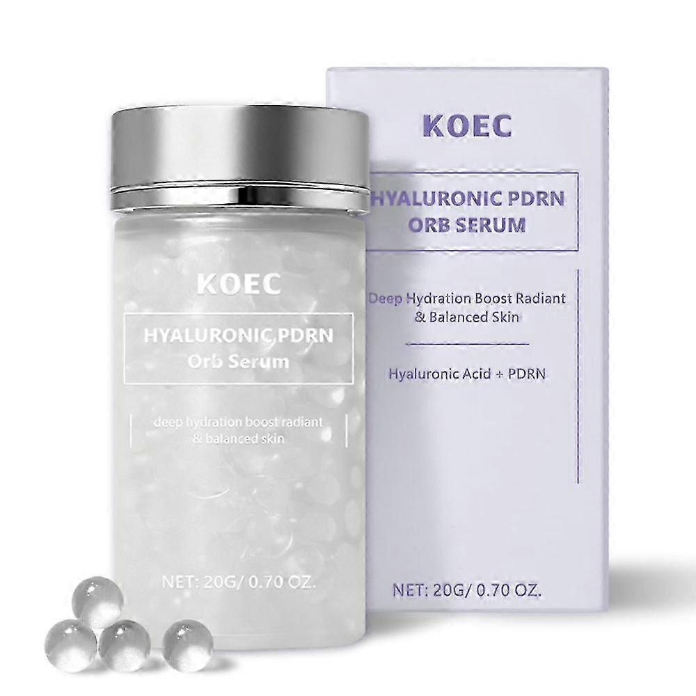 1-3X Hyaluronsäure PDRN Orb Serum 20ml - Lachs-Kugelpartikel-Essenz, Prallende Feuchtigkeit für strahlende Haut!ZZ59 S03