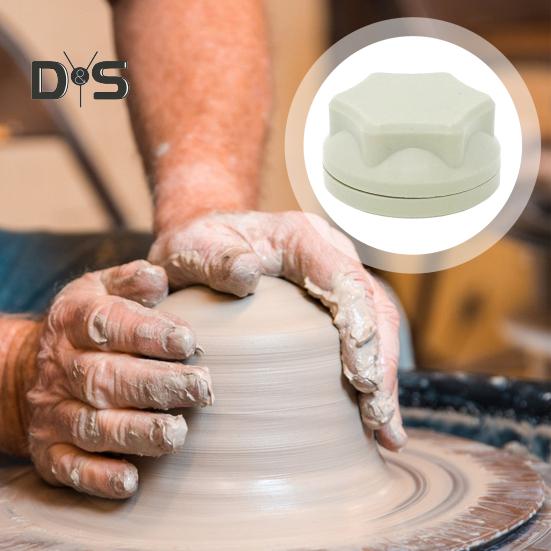 Keramik-Ton-Drehwerkzeug, 4 cm/6 cm Durchmesser, Ton-Wurf-Trimmwerkzeug, Töpfer-Finishing-Werkzeug für Töpfer und Tonkünstler