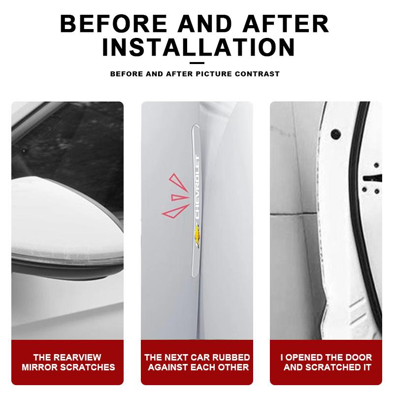 AABHB1 For Chevrolet Silverado Impala Malibu Equinox Cruze Camaro Car Door Bowl Handle Protector Stickers Transparent Anti-scratch Film