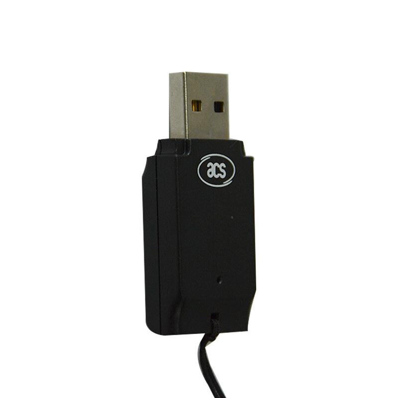 ISO 7816 Mobile SIM-sized Mini Powerful Smart Card Reader ACR39T-A1 чёрный