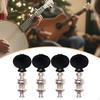 4Pcs Ukulele Tuning Pegs Replacement DIY Parts Sturdy Accessories Banjo Tuners for