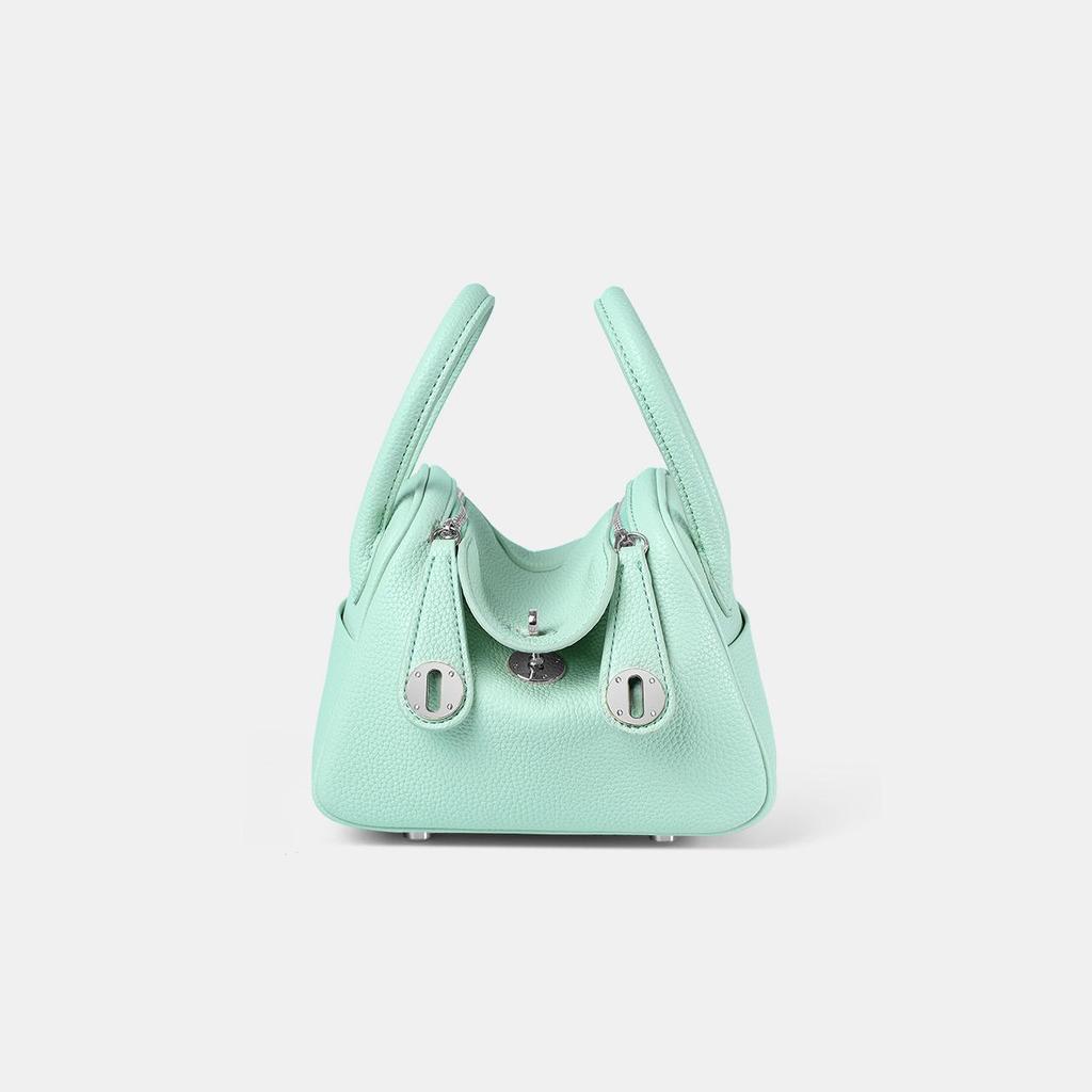 Klasická taška Lindy Zlatá/Stříbrná přezka Velká Crossbody taška přes rameno