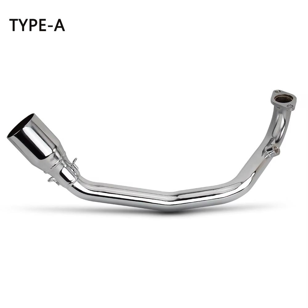 high quality Exhaust Stainless Front Pipe 51MM Interface Motorcycle Escape Header Tube For GY6 Zuma 125CC 150CC 200CC Scooter