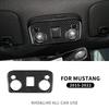 Real Soft Carbon Fiber for Ford Mustang 2015 2016 2017 2018 2019 2020 2021 2022 Accessories Sticker Car Reading Light Cover
