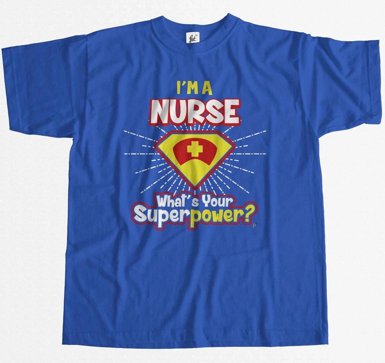 I m A Nurse - What s Your Superpower? Mens T-Shirt XS