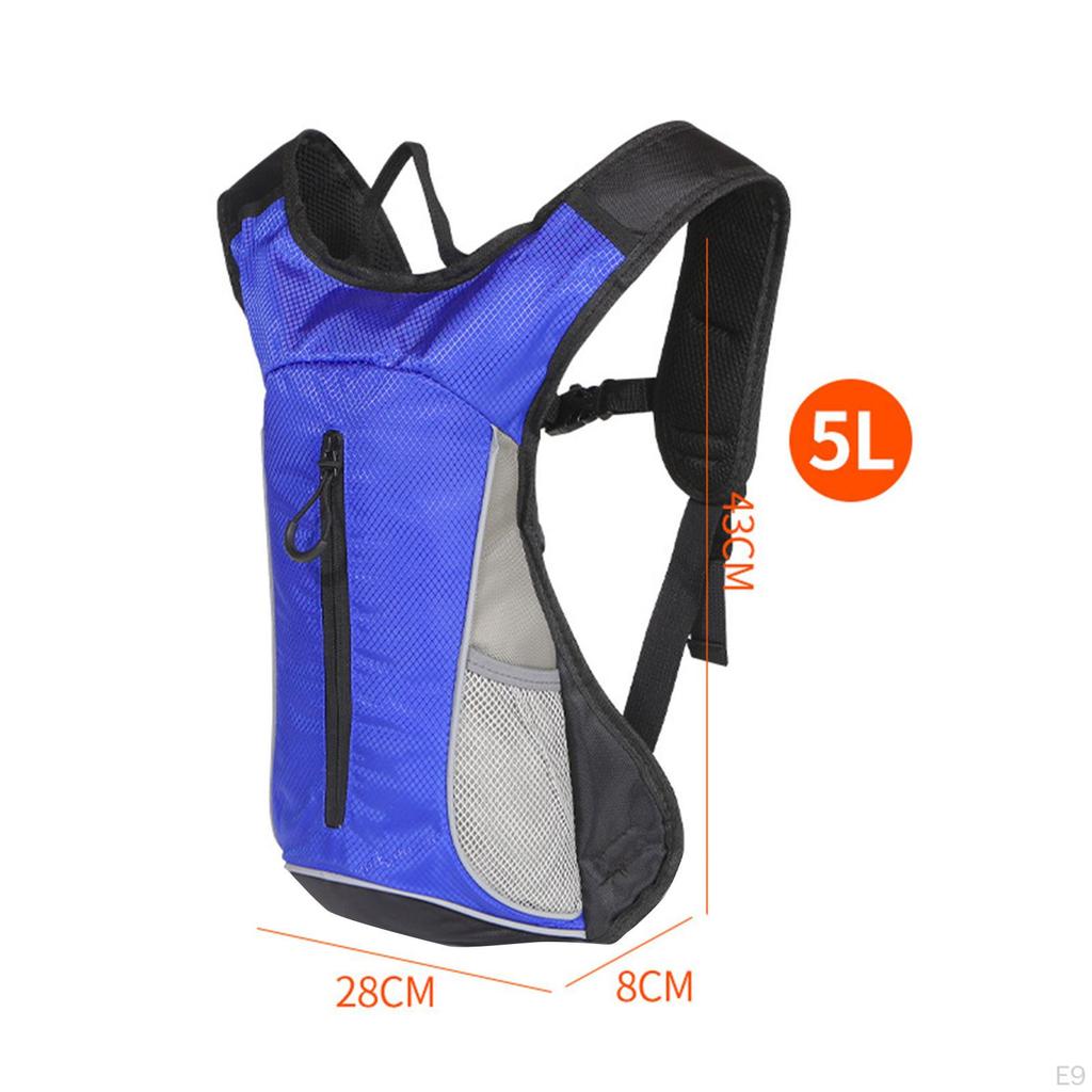Hiking Hydration Backpack Daypack Pack for Cycling Climbing Biking Black