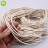 Round Eco Cotton Replacement Wick-White 5mm Diameter-MaiHe Brand for Tiki Torches Oil Lamps Lampberger Lamp Dietz Oil Lantern