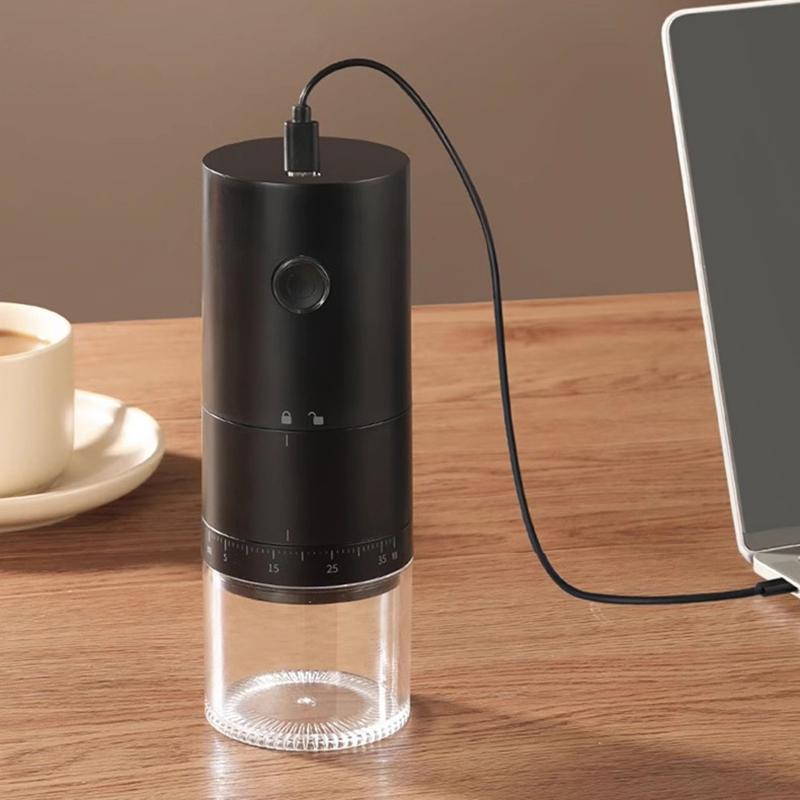 Coffee Grinder USB Charge Professional Ceramic Grinding Core Coffee Beans Mill 1500mAh Grinder New Upgrade Portable Electric