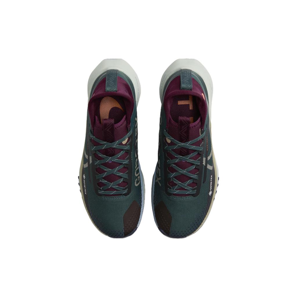 Nové Nike React Pegasus Trail 4 Gore Tex Deep Jungle Night Maroon Ashen Slate Khaki Dámské DJ7929-302
